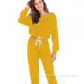 Womens Tracksuit Set Athletic Solid Outdoor